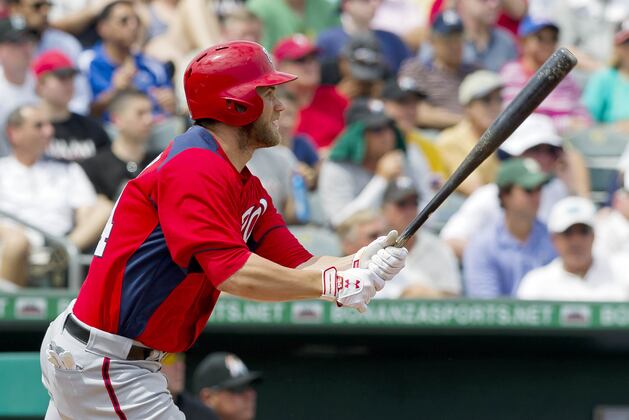 Harper Drives in Four to Back Young's Strong Start