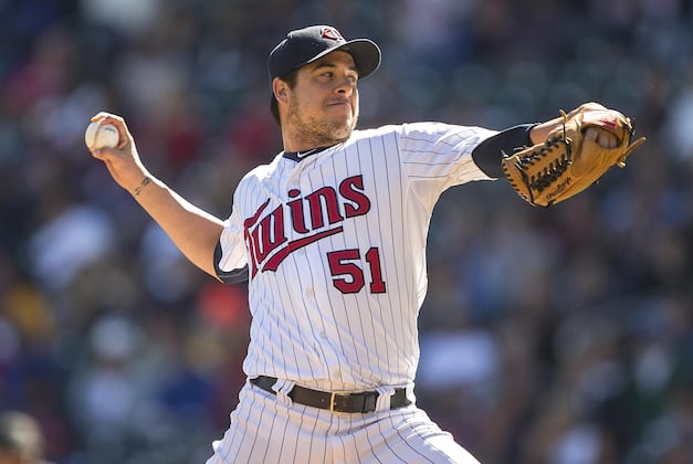 Swarzak Throws to Live Hitters for First Time