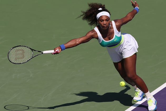 Serena Williams Opens Miami Campaign Well