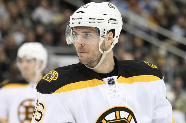 David Krejci Officially in vs. Sens