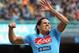 NAPLES, ITALY - MARCH 17: Edinson Cavani of Napoli celebrates after scoring the opening goal during the Serie A match between SSC Napoli and Atalanta BC at Stadio San Paolo on March 17, 2013 in Naples, Italy. (Photo by Maurizio Lagana/Getty Images)