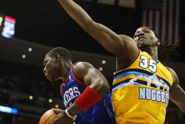 Video: Kenneth Faried, JaVale McGee with Huge Blocks