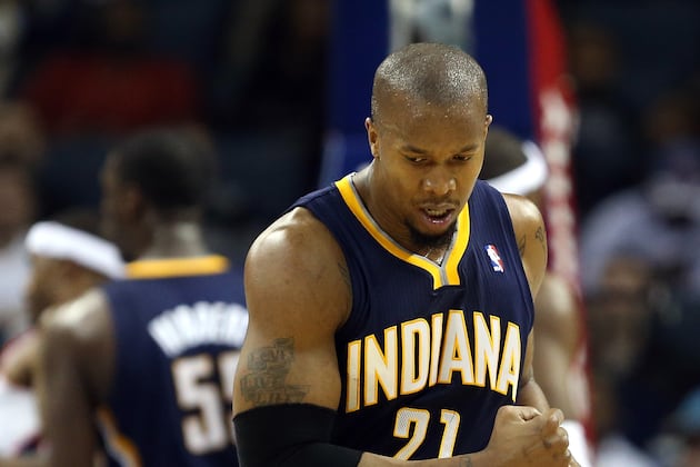 Pacers Likely Without David West All Weekend Due to Back