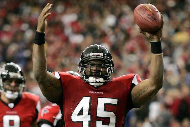 Former Falcon TJ Duckett Thankful for His Atlanta Start