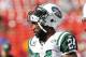 December 4, 2011; Landover, MD, USA; New York Jets cornerback Darrelle Revis (24) stands on the field during warm-ups prior to the Jets game against the Washington Redskins at FedEx Field. The Jets won 34-19. Mandatory Credit: Geoff Burke-USA TODAY Sports