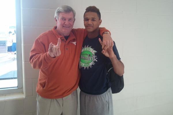 Texas Brings Local Product CB Chance Waz in for a Visit