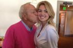 Arnold Palmer Gets a Kiss and Date with Kate Upton