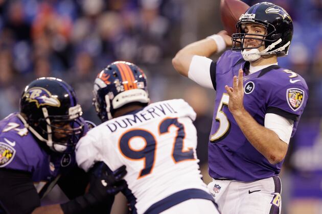 Ravens, Broncos Competing for Elvis Dumervil, Sources Say