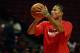 CHICAGO, IL - FEBRUARY 28: Derrick Rose #1 of the Chicago Bulls shoots while working out before the Bulls take on the Phildelphia 76ers at the United Center on February 28, 2013 in Chicago, Illinois. NOTE TO USER: User expressly acknowledges and agrees that, by downloading and or using this photograph, User is consenting to the terms and conditions of the Getty Images License Agreement. (Photo by Jonathan Daniel/Getty Images)