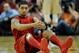 Mar 9, 2013; Louisville, KY, USA; Louisville Cardinals guard Peyton Siva (3) looks up after getting called for a foul during the second half against the Notre Dame Fighting Irish at the KFC YUM! Center. Louisville defeated Notre Dame 73-57. Mandatory Credit: Jamie Rhodes-USA TODAY Sports
