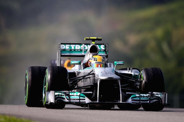 Hamilton 'Pretty Happy'