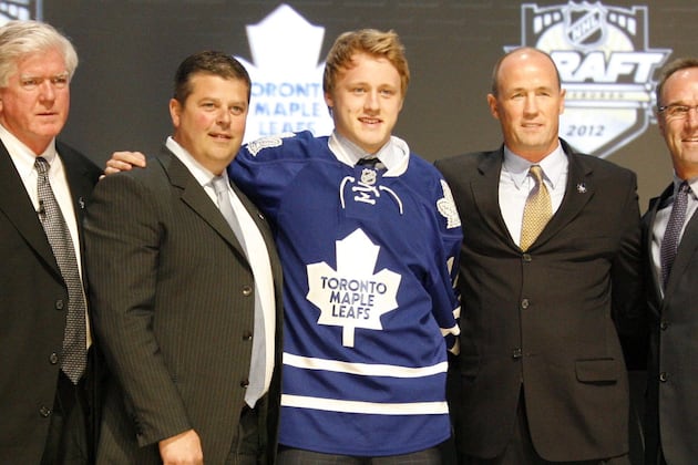 Toronto Maple Leafs Top Pick Morgan Rielly Scores in Debut with Marlies