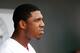 JUPITER, FL - FEBRUARY 28: Oscar Taveras #87 of the St. Louis Cardinals looks on from the dugout against the Miami Marlins at Roger Dean Stadium on February 28, 2013 in Jupiter, Florida. (Photo by Chris Trotman/Getty Images)