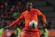 AMSTERDAM, NETHERLANDS - MARCH 22: Jonathan de Guzman of Netherlands in action during the FIFA 2014 World Cup, Group D Qualifier between Netherlands and Estonia at the Amsterdam Arena on March 22, 2013 in Amsterdam, Netherlands. (Photo by Jamie McDonald/Getty Images)