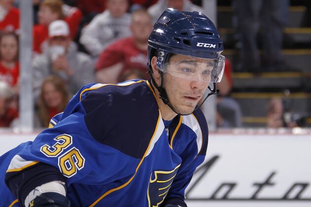 Newly Acquired Matt D'Agostini in Lineup Tonight vs. Panthers