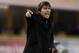 BOLOGNA, ITALY - MARCH 16: Head coach Juventus FC Antonio Conte reacts during the Serie A match between Bologna FC and Juventus FC at Stadio Renato Dall'Ara on March 16, 2013 in Bologna, Italy. (Photo by Claudio Villa/Getty Images)