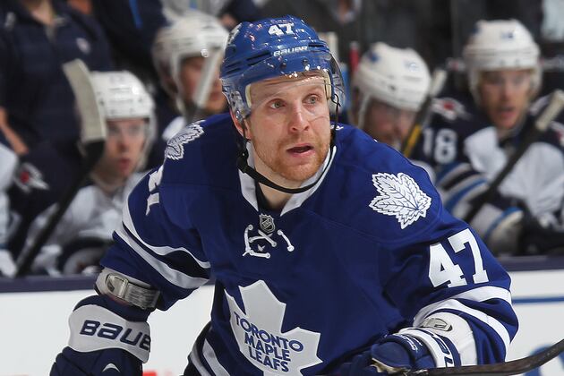 Leafs Put Komarov (upper Body) on Injured Reserve