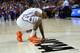 AUSTIN, TX - MARCH 22: Mike Rosario #3 of the Florida Gators touches the court during the game against the Northwestern State Demons during the second round of the 2013 NCAA Men's Basketball Tournament at The Frank Erwin Center on March 22, 2013 in Austin, Texas. (Photo by Ronald Martinez/Getty Images)