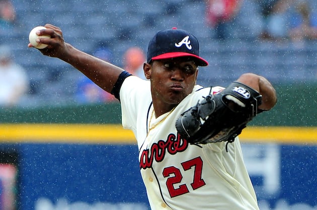 Julio Teheran Throws 6 Scoreless, Fans 10 Today vs. Astros