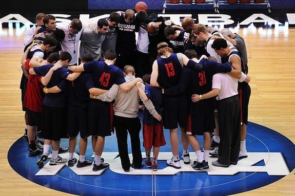 Gonzaga Shy to Accept the Pressure of No. 1 Seed Expectations