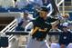 PHOENIX, AZ - FEBRUARY 23: Brandon Moss #37 of the Oakland Athletics bats in the spring training game against the Milwaukee Brewers at Maryvale Baseball Park on February 23, 2013 in Phoenix, Arizona. (Photo by Jennifer Stewart/Getty Images)