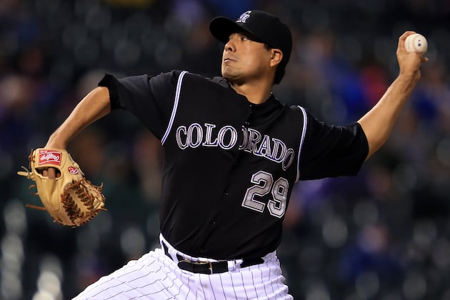 Rockies Jorge De La Rosa Scratched with Forearm Tightness