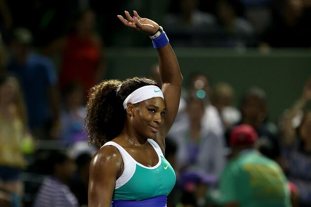 Serena, Querrey, Isner Advance at Sony Open