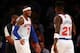 Carmelo Anthony and Iman Shumpert are both happy that their remaining schedule does not include a lengthy road trip against Western Conference teams.
