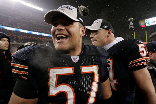 Olin Kreutz, Ex-Chicago Bear and Washington Husky, Praises Brian Urlacher