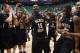 SALT LAKE CITY, UT - MARCH 23: Nick Wiggins #15 of the Wichita State Shockers celebrates after defeating the Gonzaga Bulldogs 76-70 during the third round of the 2013 Men's NCAA Basketball Tournament at EnergySolutions Arena on March 23, 2013 in Salt Lake City, Utah. (Photo by Streeter Lecka/Getty Images)