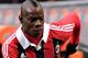 MILAN, ITALY - MARCH 17: Mario Balotelli of AC Milan in action during the Serie A match between AC Milan and US Citta di Palermo at San Siro Stadium on March 17, 2013 in Milan, Italy. (Photo by Dino Panato/Getty Images)