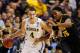 AUBURN HILLS, MI - MARCH 23: Mitch McGary #4 of the Michigan Wolverines drives against Juvonte Reddic #15 of the Virginia Commonwealth Rams during the third round of the 2013 NCAA Men's Basketball Tournament at The Palace of Auburn Hills on March 23, 2013 in Auburn Hills, Michigan. (Photo by Gregory Shamus/Getty Images)