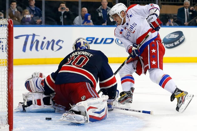 Caps Ride Backstrom, Ovechkin by Rangers
