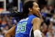 Mar 24, 2013; Philadelphia, PA, USA; Florida Gulf Coast guard Sherwood Brown (25) looks to the crowd as his team is in the lead against San Diego State in the second half during the third round of the NCAA basketball tournament at Wells Fargo Center. Mandatory Credit: Eileen Blass-USA TODAY Sports