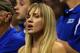 PHILADELPHIA, PA - MARCH 24: Amanda Marcum, the wife of head coach Andy Enfield of the Florida Gulf Coast Eagles, watches in the second half against the San Diego State Aztecs during the third round of the 2013 NCAA Men's Basketball Tournament at Wells Fargo Center on March 24, 2013 in Philadelphia, Pennsylvania. (Photo by Elsa/Getty Images)