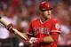 Should you make Mike Trout your first pick? If you like average, power and speed, he's not too bad.