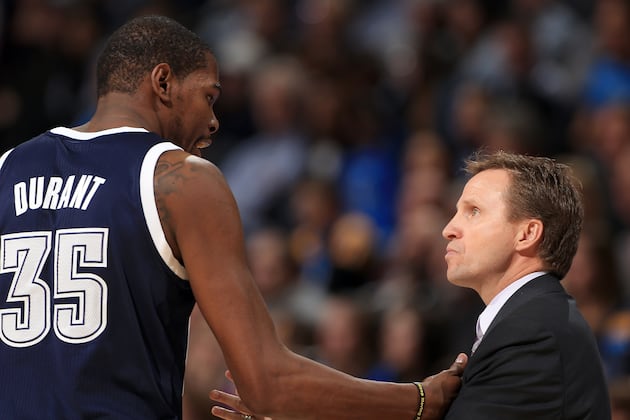 Kevin Durant Helped the OKC Thunder Retain Scott Brooks as Head Coach