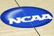 Mar 20, 2013; Lexington, KY, USA; A general view of the NCAA logo on the floor at Rupp Arena during practice the day before the second round of the 2013 NCAA tournament at Rupp Arena. Mandatory Credit: Mark Zerof-USA TODAY Sports