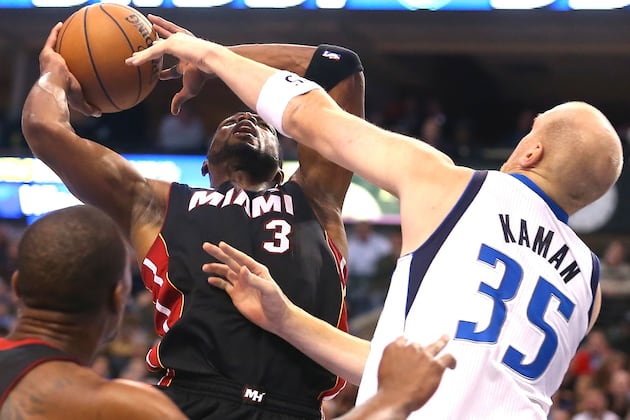 Chris Kaman Is Not a Fan of Dwyane Wade but Likes LeBron James