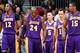 ATLANTA, GA - MARCH 13: Kobe Bryant #24 of the Los Angeles Lakers walks off the court after missing a game-tying three-point basket in the final seconds against the Atlanta Hawks at Philips Arena on March 13, 2013 in Atlanta, Georgia. NOTE TO USER: User expressly acknowledges and agrees that, by downloading and or using this photograph, User is consenting to the terms and conditions of the Getty Images License Agreement. (Photo by Kevin C. Cox/Getty Images)