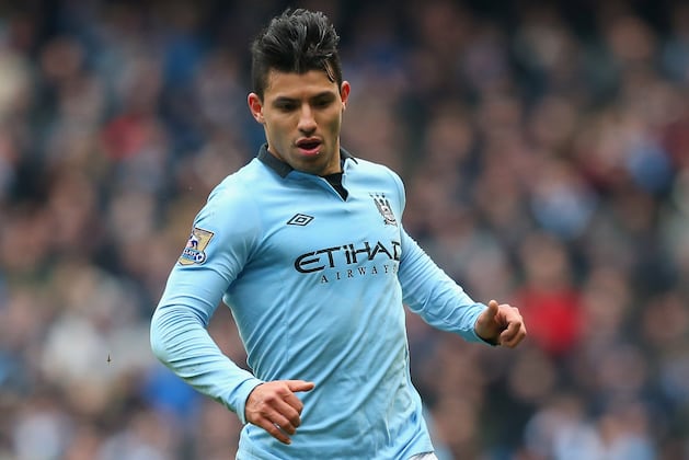 Barcelona Eye Up Manchester City's Sergio Aguero