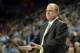 LOS ANGELES, CA - FEBRUARY 27: Head Coach Ben Howland of the UCLA Bruins along the sidelines during a 79-74 UCLA win over the Arizona State Sun Devils at Pauley Pavilion on February 27, 2013 in Los Angeles, California. (Photo by Harry How/Getty Images)