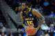 Mar 24, 2013; Kansas City, MO, USA; La Salle Explorers guard Ramon Galloway (55) passes the ball in the second half of the game against the Mississippi Rebels during the third round of the NCAA basketball tournament at the Sprint Center. La Salle won 76-74. Mandatory Credit: Denny Medley-USA TODAY Sports