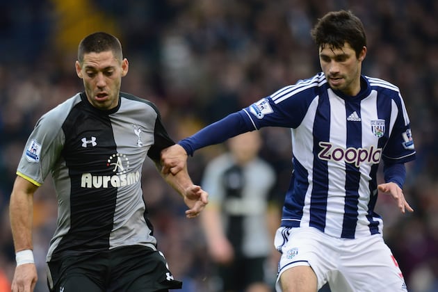 West Brom Midfielder Claudio Yacob Enjoying Premier League Life