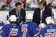 David Quinn (at left) will take over as head coach at his alma mater. (Photo from internationalhockeylegends.blogspot.com)
