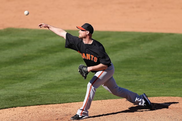 Giants Put RHP Gaudin on Major League Roster