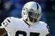 BALTIMORE, MD - NOVEMBER 11: Wide receiver Darrius Heyward-Bey #85 of the Oakland Raiders warms up prior to the start of the Raiders game against the Baltimore Ravens at M&T Bank Stadium on November 11, 2012 in Baltimore, Maryland. (Photo by Rob Carr/Getty Images)