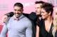 David Otunga at The Call premiere with Hall Berry and Michael Ecklund (from wwe.com)