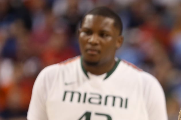 Canes Head to DC, Sweet 16 Without Reggie Johnson