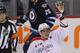 WINNIPEG, CANADA - MARCH 21: Alex Ovechkin #8 of the Washington Capitals celebrates his goal during third-period action against the Winnipeg Jets on March 21, 2013 at the MTS Centre in Winnipeg, Manitoba, Canada. (Photo by Marianne Helm/Getty Images)
